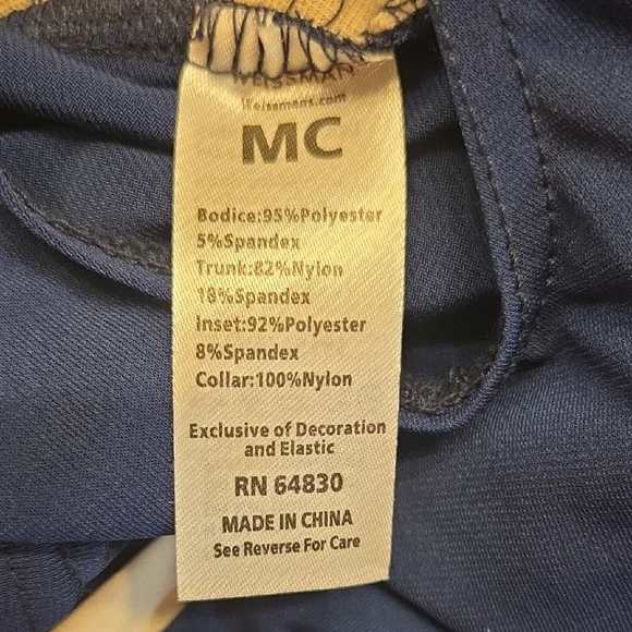 Weissman Stylish Blue and White Polka Dot Kids Dress Costume - Picture 8 of 8